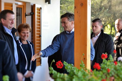 Köztársaságielnökök baráti találkozója (és indulás a kerékpártúrára)