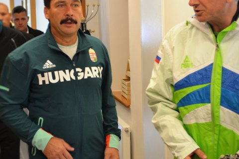 Köztársaságielnökök baráti találkozója (és indulás a kerékpártúrára)